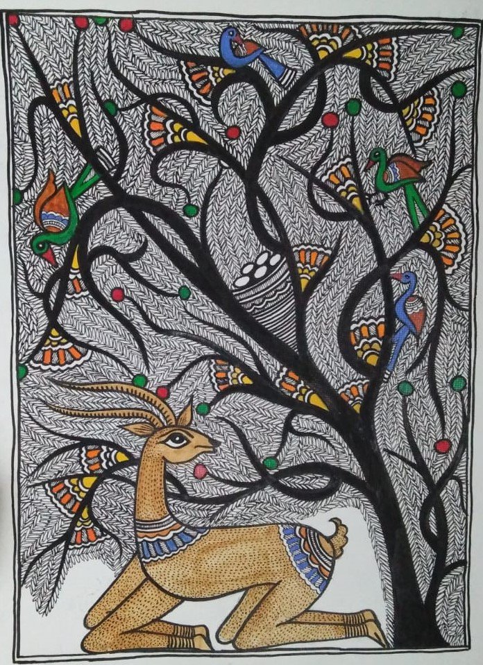 From Mud Huts to Paper: The Story of Madhubani Painting - Laasya Art